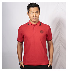 Polo Shirt A Male Red