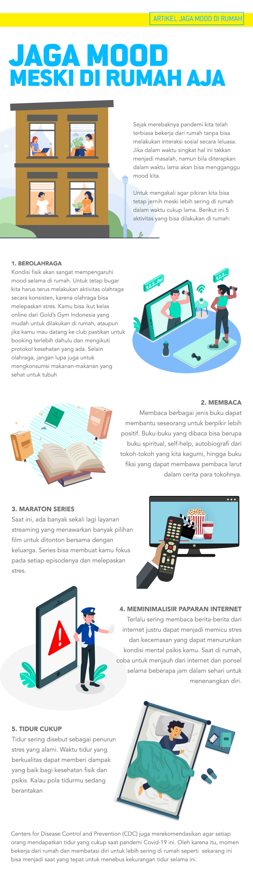 Jaga Mood di Rumah Tips